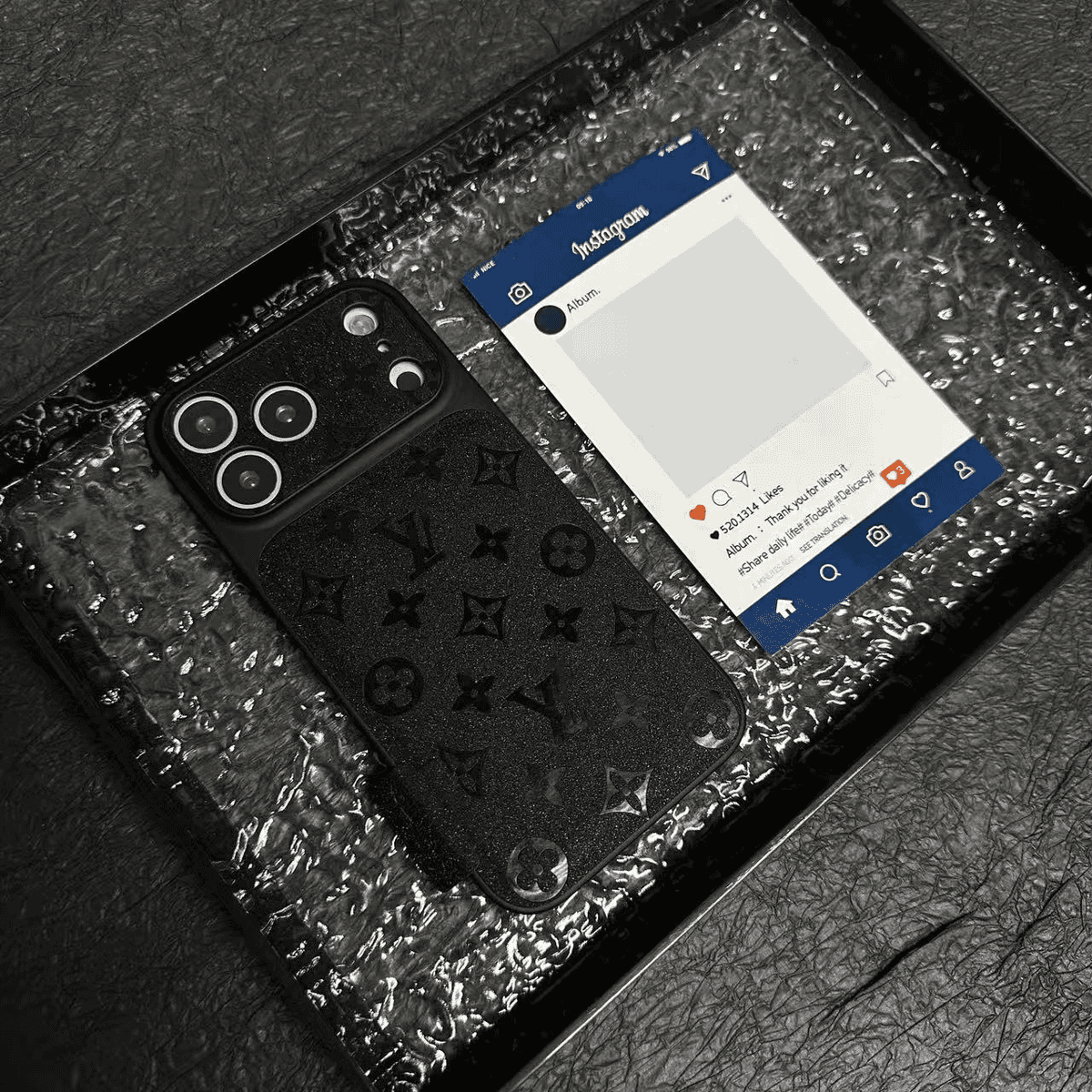 Premium Microfiber Leather iPhone Case