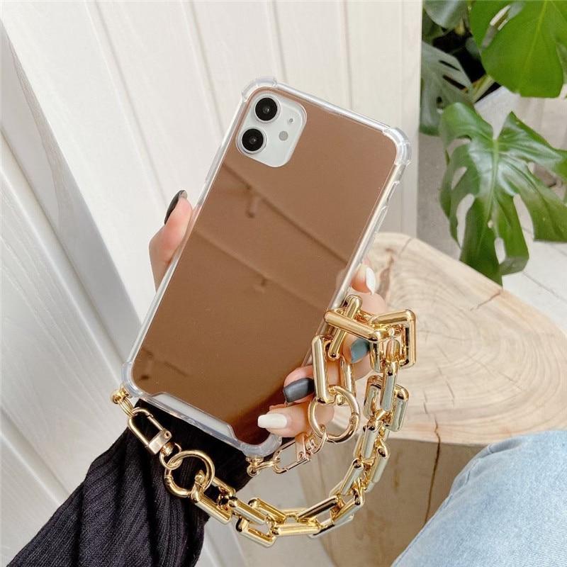 Fashionista Mirror Chain iPhone-fodral