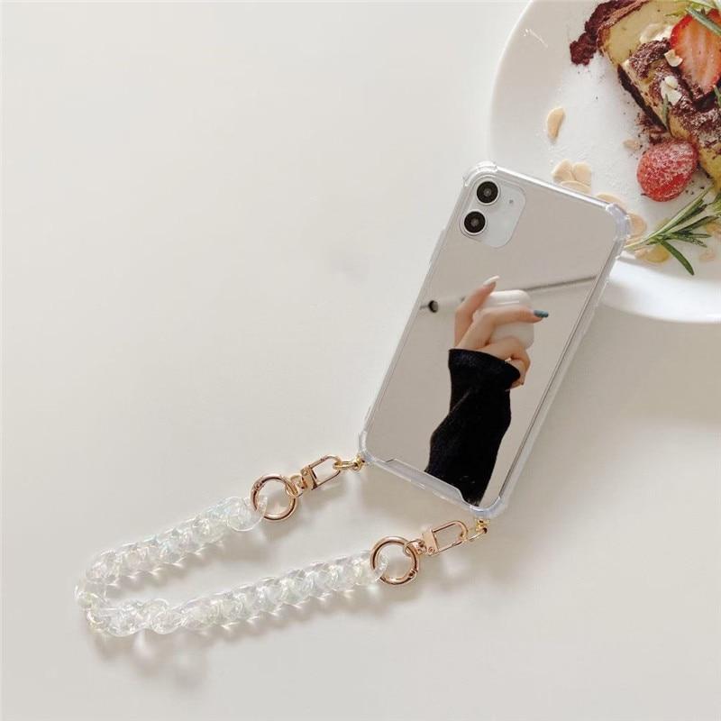Fashionista Mirror Chain iPhone-fodral