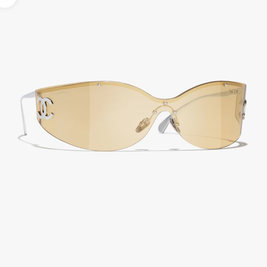 Luxury Rimless Shield Sunglasses | UV400 Fashion Oversized One-Piece Eyewear
