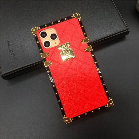 Funda Samsung "Cuero Rojo"