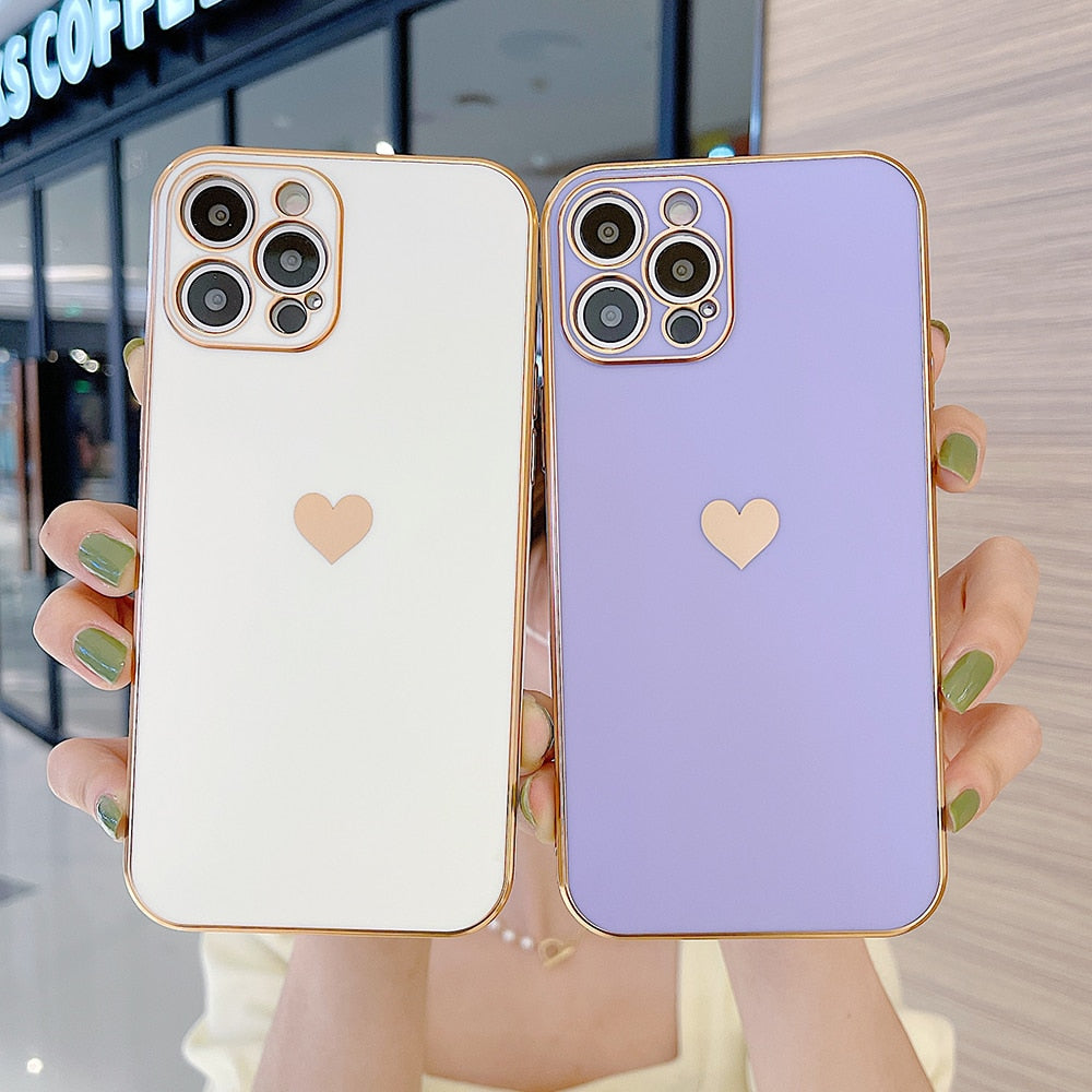 Love Heart Full Cover iPhone etui