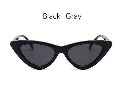 cat Eye Shade für Frauen Mode Sonnenbrillen Marke Frauen Vintage Retro dreieckige Cateye-Brille oculos feminino Sonnenbrille Sexy