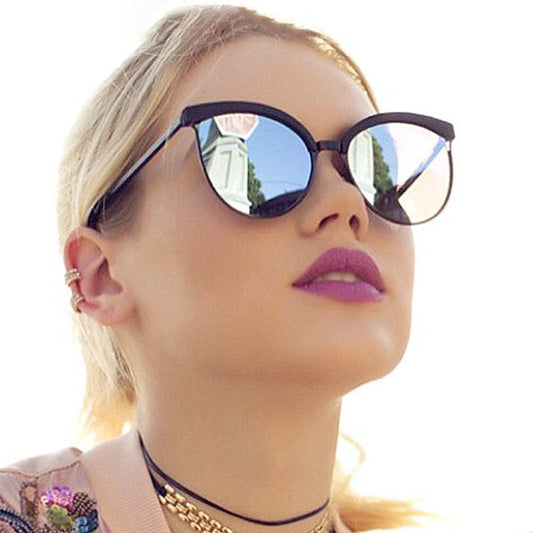 Cat Eye Marke Designer Sonnenbrille Frauen Luxus Kunststoff Sonnenbrille Klassische Retro Outdoor Brillen Oculos De Sol Gafas