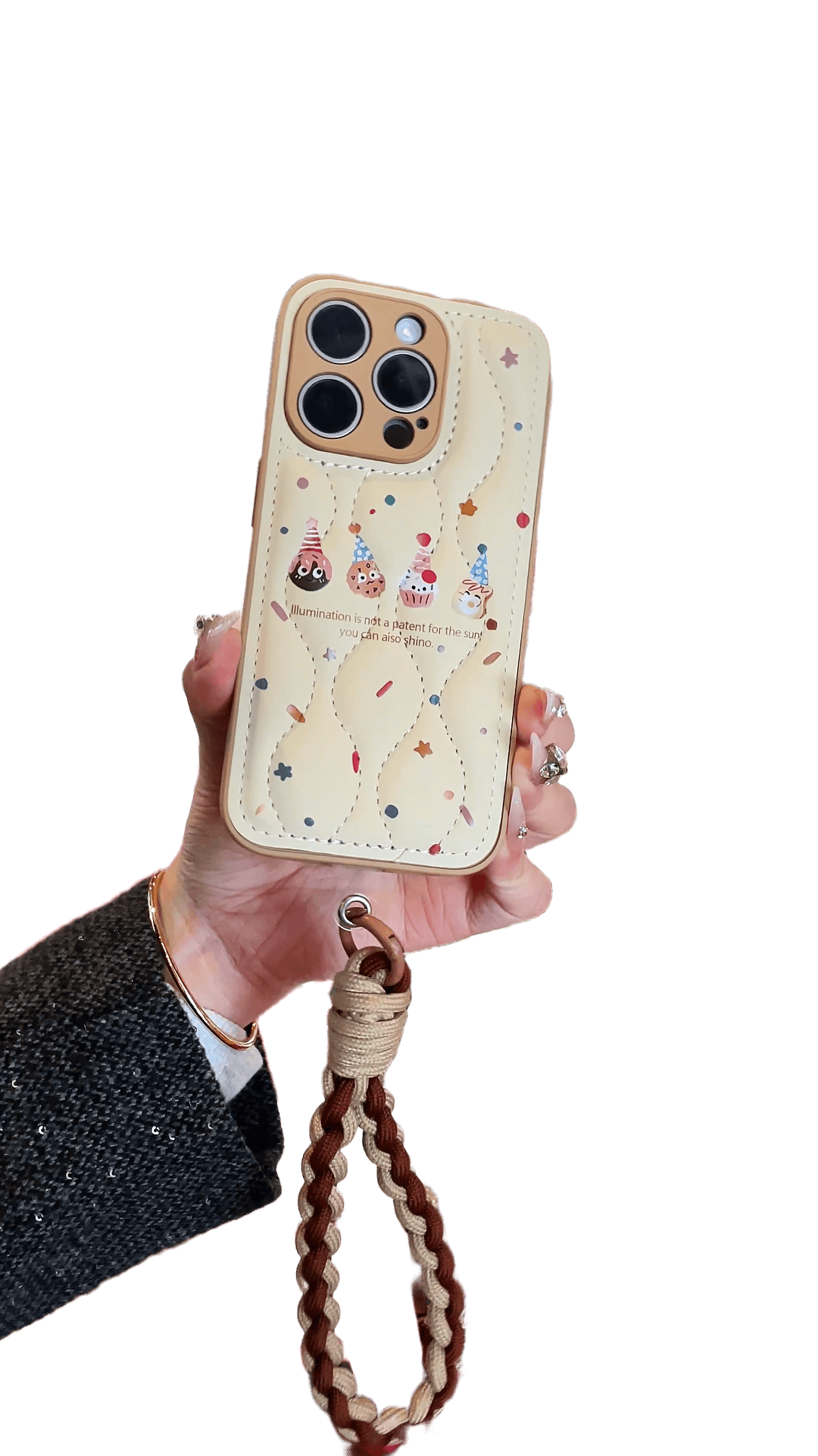 깃털처럼 가볍고 아늑한: 쿠키에서 영감을 받은 트렌드세터를 위한 세련된 iPhone 케이스