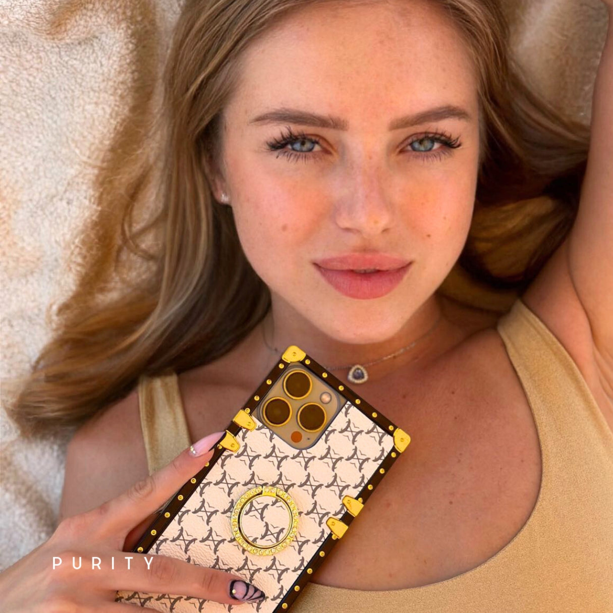 Samsung-deksel med ring "Angel"