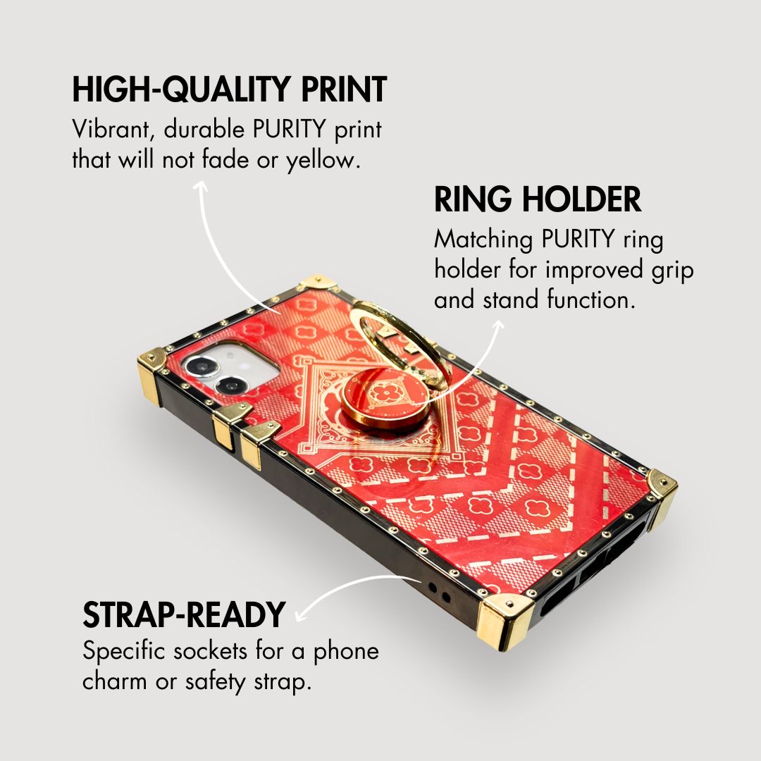 Samsung-deksel med ring "Dear Santa"