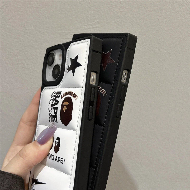 Ape Design Down Filled Puffer iPhone case