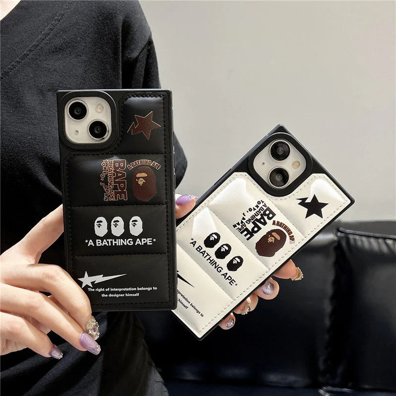 Ape Design Down Filled Puffer iPhone case