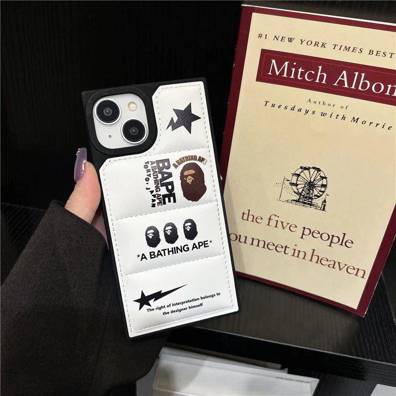 Ape Design Down Filled Puffer iPhone case