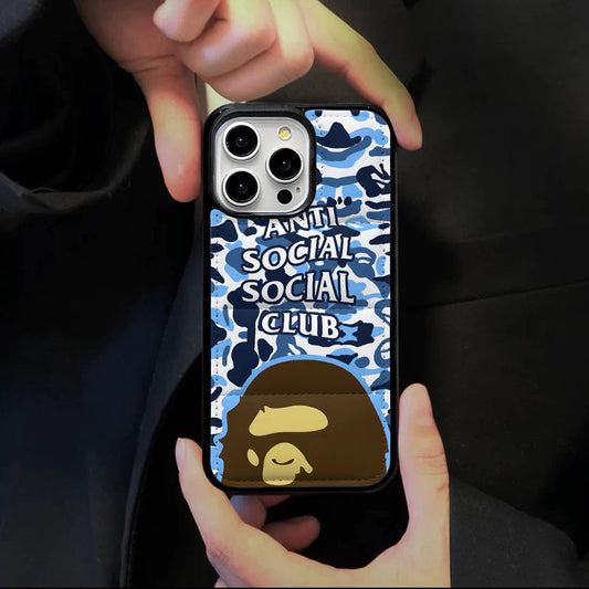 Capa para iPhone Camo x Ape Design Collab Puffer
