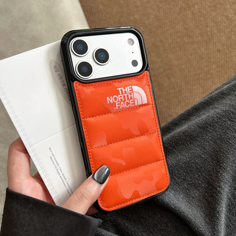 Puffer Style støtdempende beskyttende iPhone-deksel