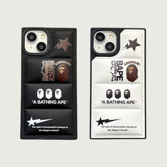 Ape Design Down Filled Puffer iPhone case