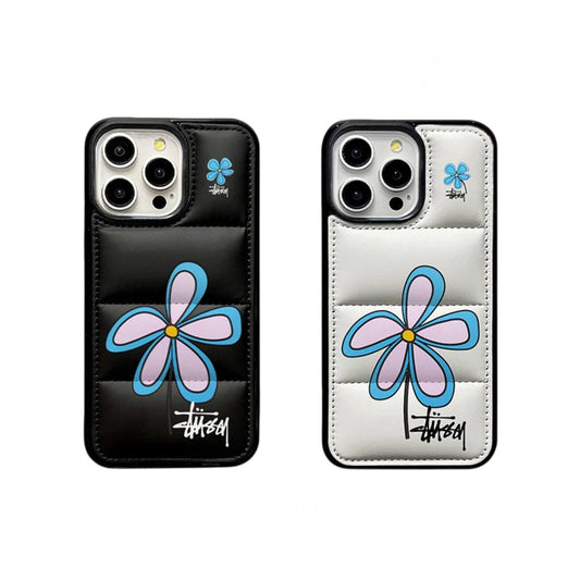 Streetwear Flower Puffer iPhone case
