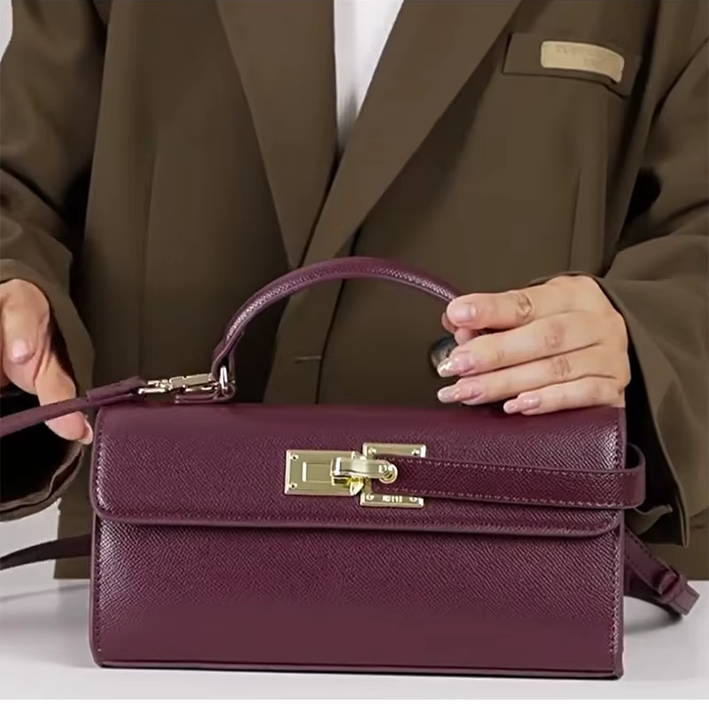 Luxury Brand Lock Design Tote Bag For Women High-end Large Capacity Handbag Fashion Crossbody Bags Exquisite Shoulder Handbag  A123