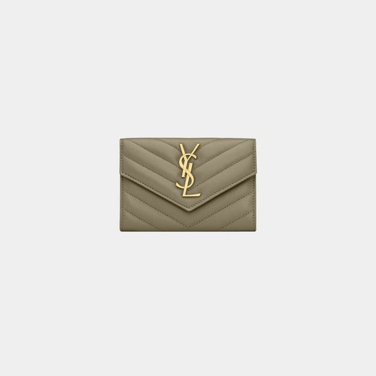 C-m Quilted Lambskin Small Wallet